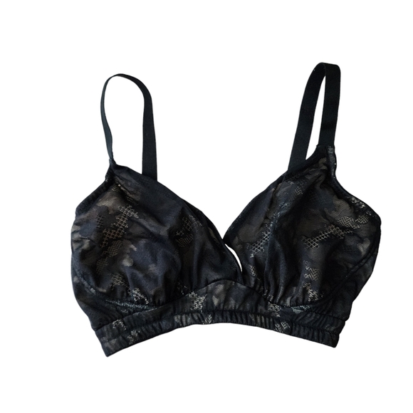 Cosabella Other - COSABELLA Black lace tee shirt bra no underwire/lining size small